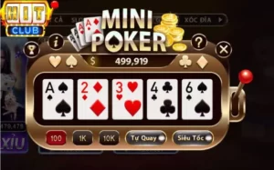 Game Mini Poker Hit Club